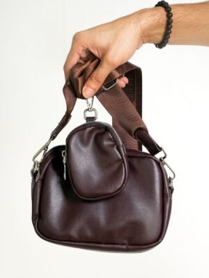 IMPORTED CROSS BAG CHOCOLATE
