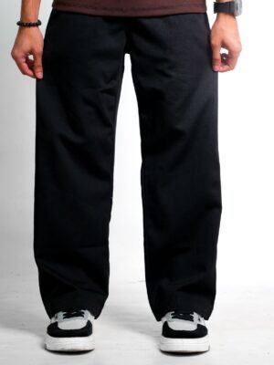 STRAIGHT BAGGY LIGHT BLACK