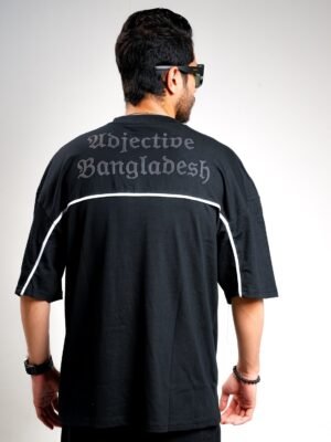 One White Piping (Black)